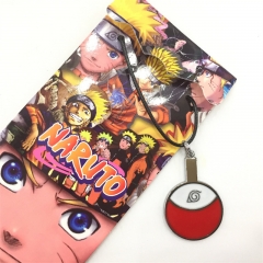 10 Styles Naruto Character Cartoon Model Anime Keychain Necklace