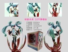 27cm Hatsune Miku Cartoon Collection Toys Anime PVC Figure