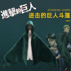 Attack on Titan Cosplay Character Anime Costume Flannel Blanket Cloak