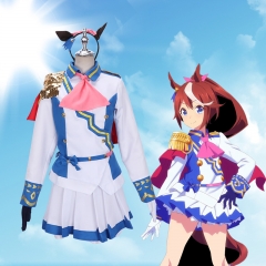 Uma Musume Pretty Derby Cosplay Tokai Teio Character Anime Costume Dress