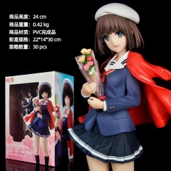 24CM Saekano: How to Raise a Boring Girlfriend Megumi Kato Anime PVC Figures