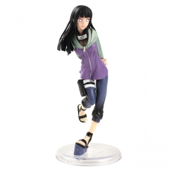 （Opp Bag）Naruto Hyūga Hinata 733#H 19 Generation Cartoon Model Toys Statue Anime PVC Figures