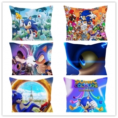 9 Styles 3 Sizes Sonic the Hedgehog Cosplay Movie Decoration Cartoon Anime Pillow