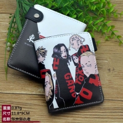 Tokyo Revengers Cartoon Cosplay Purse Anime Folding Wallet