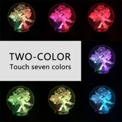 2 Colors Rupan Sansei Anime 3D Nightlight with Remote Control