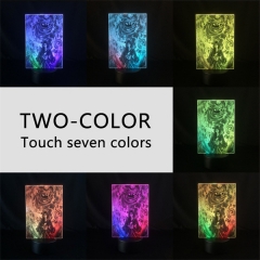 2 Colors Naruto Uchiha Itachi Anime 3D Nightlight with Remote Control