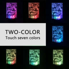2 Colors JoJo's Bizarre Adventure Muhammad Avdol Anime 3D Nightlight with Remote Control