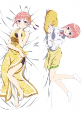 3 Styles The Quintessential Quintuplets Sexy Soft Printing Cartoon Made Character Japanese Anime Long Pillow 50*150cm
