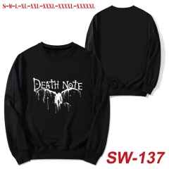 16 Styles 2 Colors Death Note Cosplsy Cartoon Character Anime Hoodie