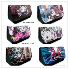 6 Styles So I'm a Spider, So What? Cosplay Decoration Cartoon Character Anime Canvas Pencil Bag