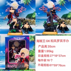 35CM GK One Piece Nico.Robin Cartoon Cosplay Model Collection Toy Anime PVC Figure
