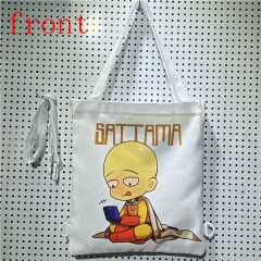 One Punch Man Cosplay Decoration Cartoon Character Anime Canvas Tote Bag