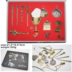 Harry Potter Anime Different Designs Alloy Fancy Keychain Set