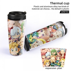 2 Styles The Seven Deadly Sins Cartoon Thermal Cup Insulation Cup Heat Sensitive Mug