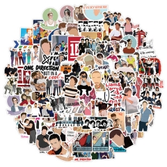 100PCS One Direction Cartoon Waterproof Anime Stickers