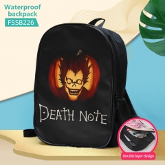 2 Styles Death Note Cosplay Cartoon Waterproof Backpack Anime School Bag