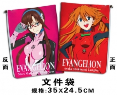 3 Styles EVA/Neon Genesis Evangelion For Student Office Anime File Pocket (35*24.5CM)