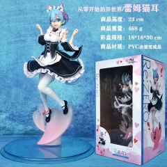 23cm Re:Life in a Different World from Zero Rem Cartoon Model Anime PVC Figure Collection Toy