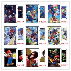 11 Styles Super Mario Bro Decorative Wall Anime Wallscroll (60*90CM)
