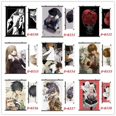 11 Styles Death Note  Decorative Wall Anime Wallscroll (60*90CM)
