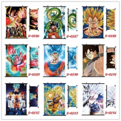 12 Styles Dragon Ball Z Anime Cartoon Decorative Wall Anime Wallscroll (60*90CM)