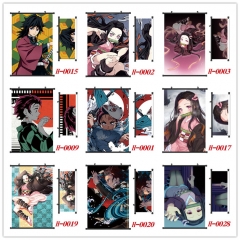 33 Styles Demon Slayer: Kimetsu no Yaiba Decorative Wall Anime Wallscroll (60*90CM)