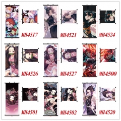 29 Styles Demon Slayer: Kimetsu no Yaiba Decorative Wall Anime Wallscroll (40*102CM)