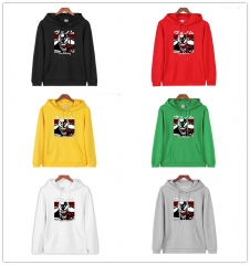 6 Colors Venom Pattern Cotton Material Anime Hooded Hoodie