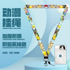 Pokemon Cartoon Long Lanyard Anime Phone Strap