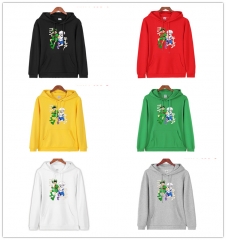 6 Colors HUNTER×HUNTER Pattern Cotton Material Anime Hooded Hoodie