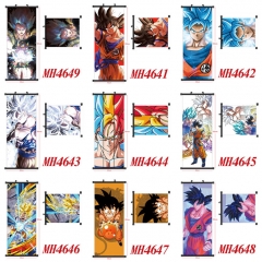 12 Styles Dragon Ball Z Decorative  Wall Anime Wallscroll (40*102CM)