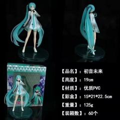19CM Hatsune Miku Cosplay Cartoon Character Model Toys Anime PVC Figure
