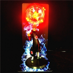 5 Colors Naruto Anime Figure with Light Desk Lamp