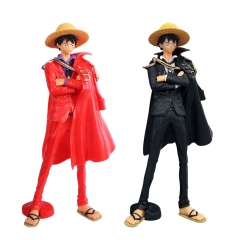 25CM  2 Colors One Piece Luffy Character Anime PVC Figure Toy