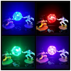 5 Colors Dragon Ball Z Goku/Frieza Character Anime Figure Desk Lamp Nightlight