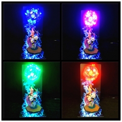 5 Colors Dragon Ball Z Buu Character Anime Figure Desk Lamp Nightlight
