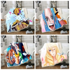 40 Styles 2 Sizes One Piece Double Layer Anime Blanket