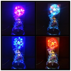 5 Colors One Piece Robin Cartoon Character Anime Figure Desk Lamp Nightlight