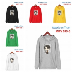 35 Styles Attack on Titan/Shingeki No Kyojin Pure Cotton Anime Hoodies