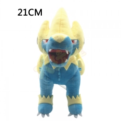 21CM Pokemon Manectric Cartoon Collectible Doll Anime Plush Toy