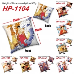 14 Styles One Piece Cosplay Movie Decoration Cartoon Anime Pillow 45*45 CM
