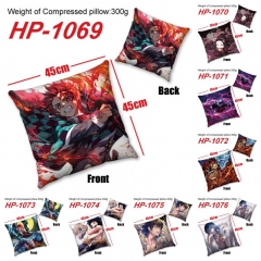 26 Styles Demon Slayer: Kimetsu no Yaiba Cosplay Movie Decoration Cartoon Anime Pillow 45*45 CM