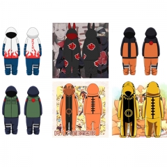 6 Style Naruto Cartoon Cosplay Coverall Long Sleeve Suit Anime Costume