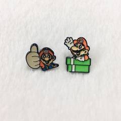 Game Super Mario Bro Cute Alloy Earring Cartoon Fancy Earring