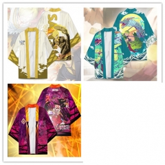 3 Style One Piece Cosplay Color Printing Haori Cloak Anime Kimono Costume