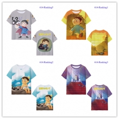 5 Styles Ranking of Kings/Ousama Ranking Color Printing Cosplay Anime T-shirt