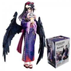 23 cm Overlord albedo Bathrobe Kimono Sexy Girl Cartoon Collection Toys Anime PVC Figure