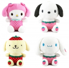 4 Styles My Melody Cinnamon Dog Cartoon Character Collection Doll Anime Plush Toy
