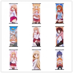 12 Styles Himouto! Umaru-chan Cartoon Wallscrolls Waterproof Anime Wall Scroll 40*102CM