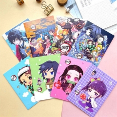 4 Styles 16PCS/SET Demon Slayer: Kimetsu no Yaiba For Office School Pocket Handbook Student Anime Notebook